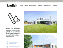 Tablet Screenshot of krulich.cz
